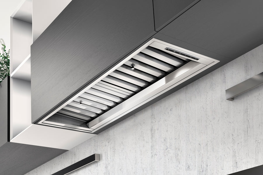 Airforce INCASSO PRO NO DROP 100cm Stainless Steel Touch Control Built-in Canopy Cooker Hood