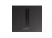 Airforce Innova Artis Plus 80cm Petra Central Venting Induction Hob with On-Board Motor,Matte Black Glass-Externally Ducted-5 Year Warranty.