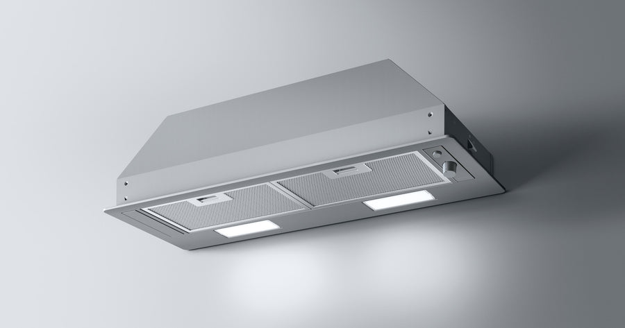 Airforce INVISIA 72cm Built-In Cooker Hood with Rotating Dial Control in Stainless Steel Finish