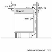NEFF T68FHV4L0 N70 Induction hob 80 cm surface mount without frame
