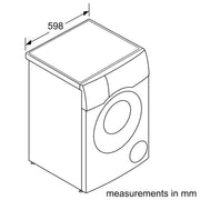 Siemens WN54C2ATGB iQ700 Washer dryer 10.5/6 kg 1400 rpm-Silver