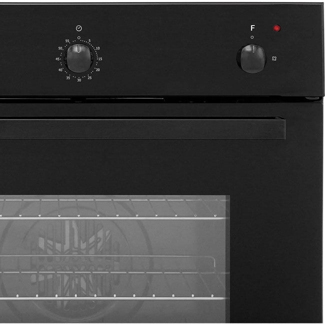 Clearance Candy OVG505/3N Built-In Conventional Gas Oven 54 litres, Black