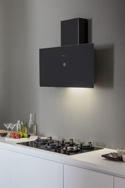 Bertazzoni KV90PRO1NA 90 cm vertical flat hood Modern Series-Black Glass