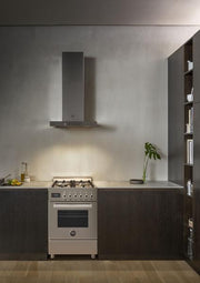 Bertazzoni-60 cm 4-burner electric oven Professional Series- Stainless Steel