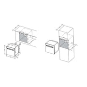 CDA SG121SS Five function Gas oven