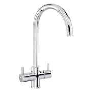 CDA TC55CH Monobloc tap with swan neck spout