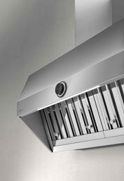 Airforce VIS Head 120cm Wall Mounted Cooker Hood with Non Drop System & Baffle Grease filter system - Stainless Steel Finish