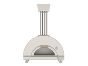 Oveneat WDD-1VR Red Wood Fired single Pizza Oven with Drop-Doen Glass Door Includes Pizza Brazier & Pizza Peel