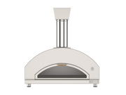 Oveneat WDD-5VG Charcoal Grey Wood Fired PIzza Oven for upto Five Pizzas with Drop-down Glass Door includes Brazier & Pizza Peel