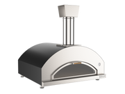 Oveneat WDD-5VG Charcoal Grey Wood Fired PIzza Oven for upto Five Pizzas with Drop-down Glass Door includes Brazier & Pizza Peel