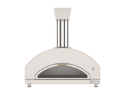 Oveneat WDD-5VR Red Wood Fired Pizza Oven for upto Five Pizzas with Drop-down Glass Door includes Brazier & Pizza Peel