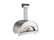 Oveneat WRX-1X Stainless Steel Wood Fired Single Pizza Oven with stainless steel door.Includes brazier and pizza peel.