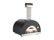 Oveneat WRX-2VG Charcoal Grey Wood Fired Double Pizza Oven with Stainless Steel Door. Includes brazier & pizza peel.