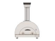 Oveneat WRX-2X Stainless Steel Wood Fired Double Pizza Oven with Stainless Steel Door Includes Brazier and Pizza Peel