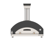 Oveneat WRX-5VG Charcoal Grey Wood Fired Pizza Oven for upto five pizzas with Stainless Steel Door Includes Brazier & Pizza Peel