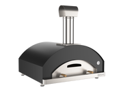 Oveneat WRX-5VG Charcoal Grey Wood Fired Pizza Oven for upto five pizzas with Stainless Steel Door Includes Brazier & Pizza Peel
