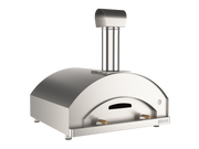 Oveneat WRX-5X Stainless Steel Wood Fired Pizza Oven for upto five pizzas with Stainless Steel Door this Includes Brazier & Pizza Peel