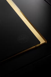 Bertazzoni P905I1M37GT 90 cm Induction Hob with Metal Frame, 5 cooking zones, TFT display Modern Series-Black & Gold