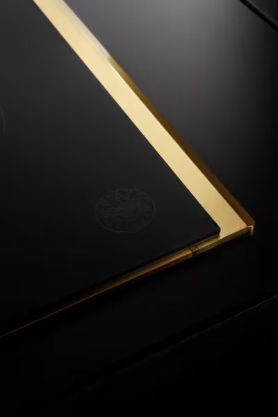 Bertazzoni P905I1M37GT 90 cm Induction Hob with Metal Frame, 5 cooking zones, TFT display Modern Series-Black & Gold