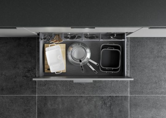 Blum AMBIA-LINE Cross Divider Kit - Orion Grey ALD.60120.G