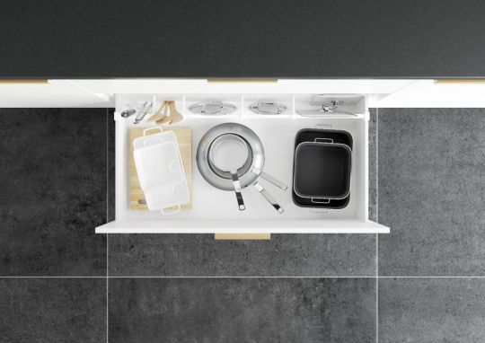 Blum AMBIA-LINE Cross Divider Kit - Silk White ALD.60120.W