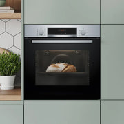Bosch HQA574BS3B Series 4 Built-in oven with added steam function 60 x 60 cm Stainless steel