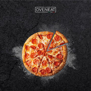 Oveneat WRX-1VR Red Wood Fired Single Pizza oven with stainless steel door includes brazier and pizza peel
