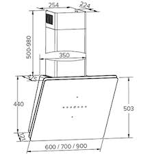 CDA EXG70BL 70cm gesture control extractor