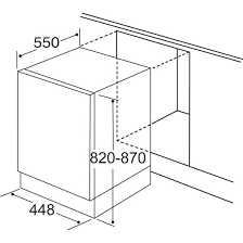 CDA CDI4121 45cm Integrated Dishwasher