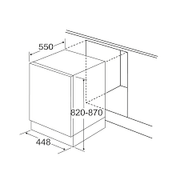 CDA CDI4251 45cm Slimline Integrated Dishwasher