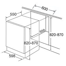 CDA CDI6242 60cm Integrated Dishwasher