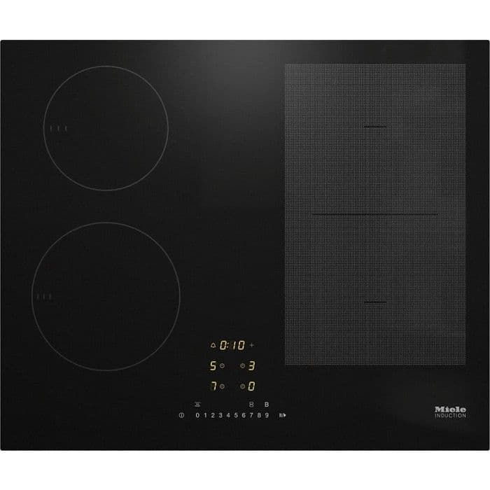 Miele 60cm Induction Hob KM 7361 FL 4 Cooking Zones Black Glass Finish