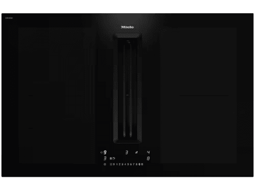 Miele 80cm Induction Hob with Extraction KMDA 7676 FL-A BlackPerfection