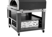 Oveneat TRRX1A012 Wood Storage for Single Pizza Oven - Stainless Steel