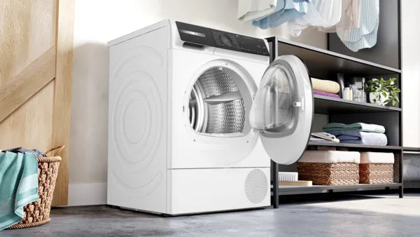 Bosch WQH246D9GB Series 6 Heat pump tumble dryer 9 kg White