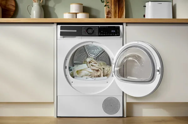Bosch WQH246D9GB Series 6 Heat pump tumble dryer 9 kg White