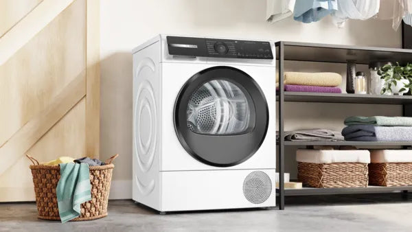 Bosch WQH246D9GB Series 6 Heat pump tumble dryer 9 kg White