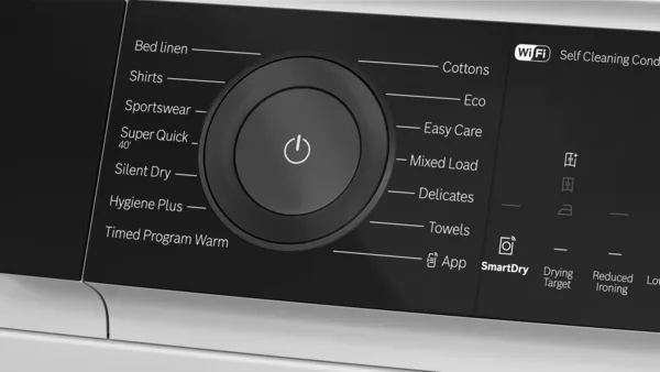 Bosch WQH246D9GB Series 6 Heat pump tumble dryer 9 kg White