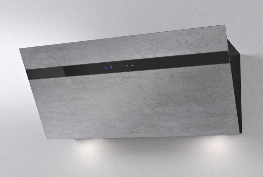 Airforce V13 60cm Wall Mounted Cooker Hood touch control-Grey Stone Finish