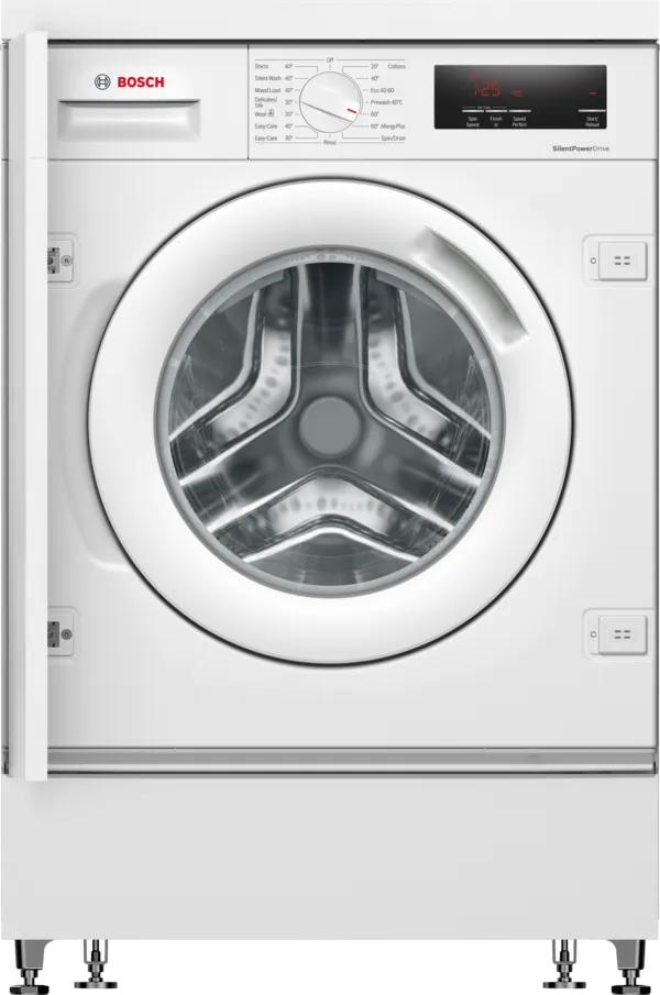 Bosch WIW28302GB Series 6 Built-in washing machine 8 kg White front loading