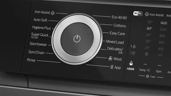 Bosch WGH254ARGB Series 6 Washing machine, front loader 10 kg max. 1400 rpm- Cast Iron Grey