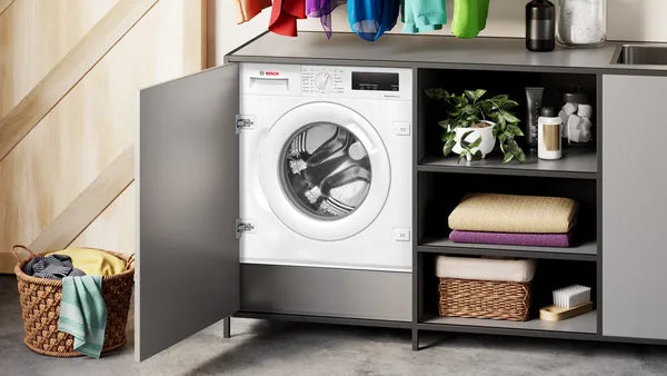 Bosch WIW28302GB Series 6 Built-in washing machine 8 kg White front loading