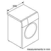 Bosch WAN28255GB Series 4 Washing machine, front loader 9 kg max. 1400 rpm white