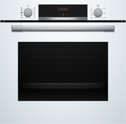 Bosch HQA534BW3B Series 4 Built-in oven with added steam function 60 x 60 cm White