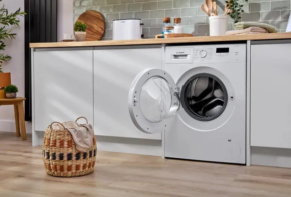 Bosch WGE03408GB Series 2 Washing machine, front loader 8 kg max. 1400 rpm white
