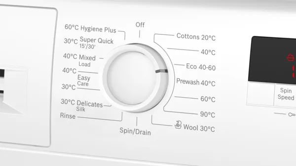 Bosch WGE03408GB Series 2 Washing machine, front loader 8 kg max. 1400 rpm white