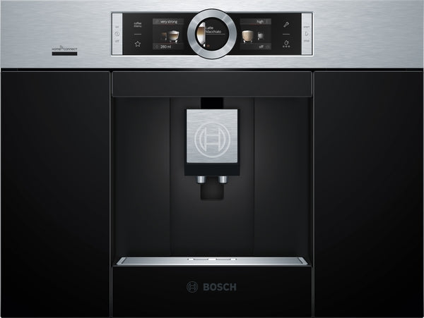 Bosch Series 8 Built-in Fully Automatic Coffee Machine Stainless Steel CTL636ES6