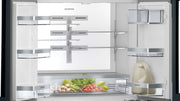 Siemens iQ700 70/30 French Fridge Freezer MultiDoor Black KF96RSBEA