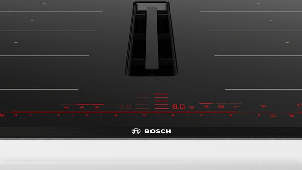 Bosch Series 8 Induction Hob With Integrated Extraction 80cm Surface Mount With Frame PXX875D67E