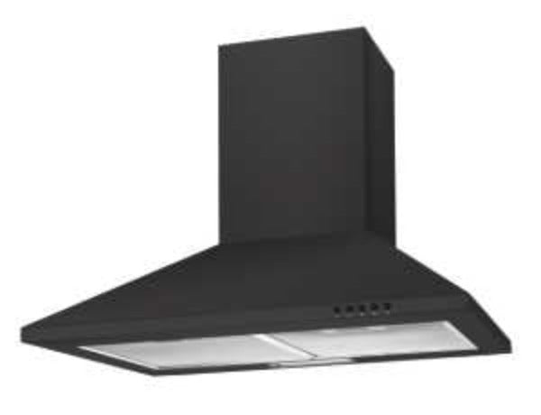 Candy CCE60NN 60cm Black Wall Mounted Cooker Hood - Devine Distribution Ltd